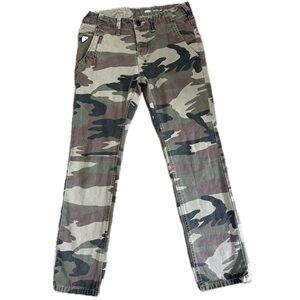 👖🪖 J.C. RAGS Remmy‎ RGL Camo Jeans | Dutch Streetwear Straight Leg | Sz 33/30
